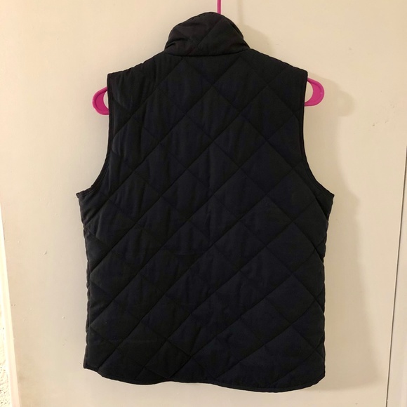 Thread & Supply Navy Quilted Vest NWOT - Picture 5 of 7